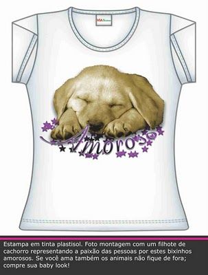 baby look personalizadas